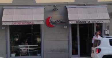 esterno pizzera ristorantino Luna Rossa